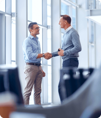 Standing Handshake