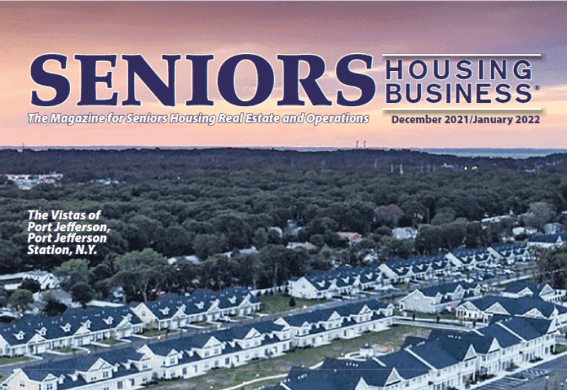 Pelgrim Featured in the Latest Issue of Seniors Housing Business Magazine